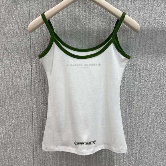 Chrome Hearts White and Green Tank Top - Picture 2 of 5